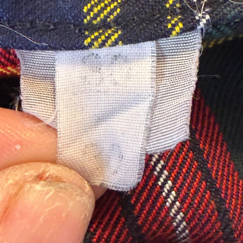 Vintage Tiger of London Plaid Bondage Cargo Pants Punk Grunge Mall Goth 90's 30 - Picture 7 of 16